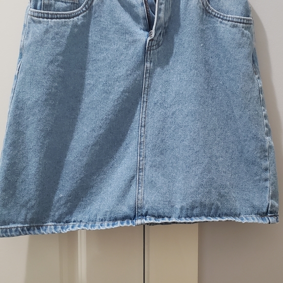Denim Jean A Line Skirt Small - Picture 6 of 8